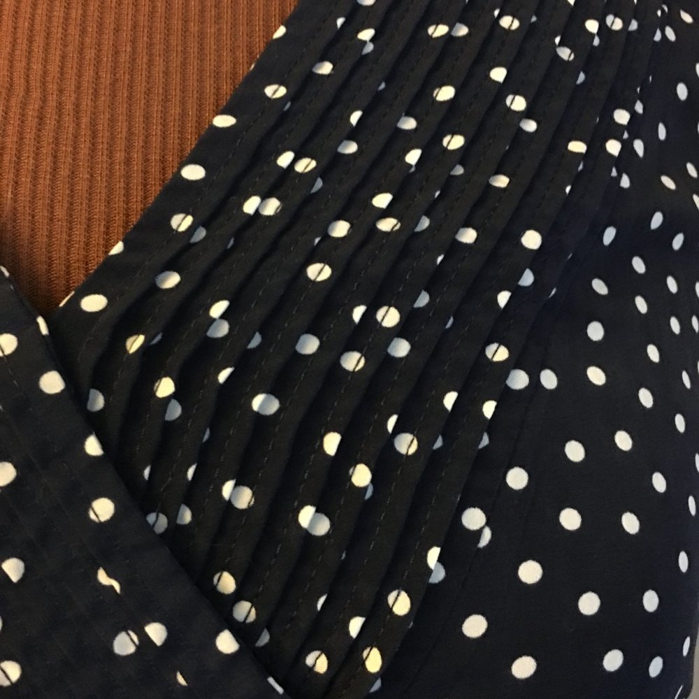 GAP MATERNITY Sleeveless Polka Dot Sheath Dress - Picture 4 of 12